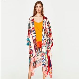 Zara floral kimono